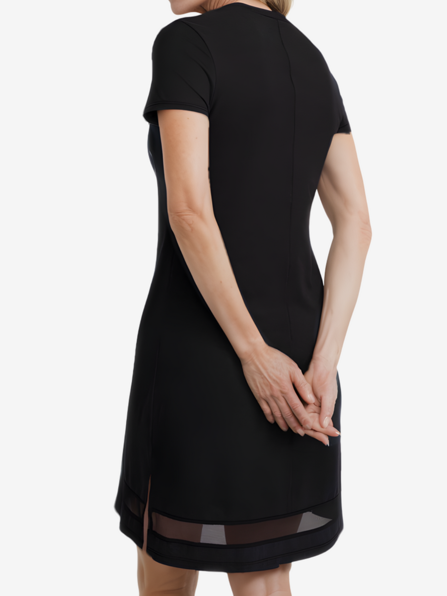 black nightie dress PRET-A-PORTER Maxi Italian Nightie Gown in Black