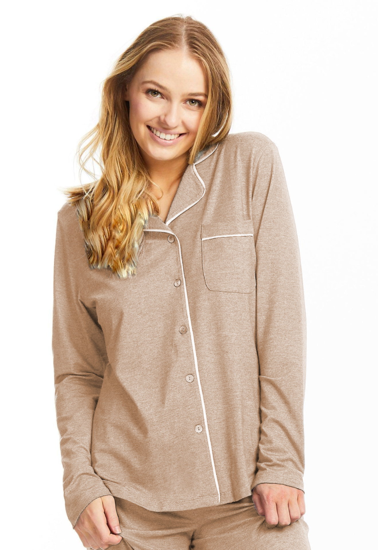 CARAMEL Donna Shirt - Lusome Sleep