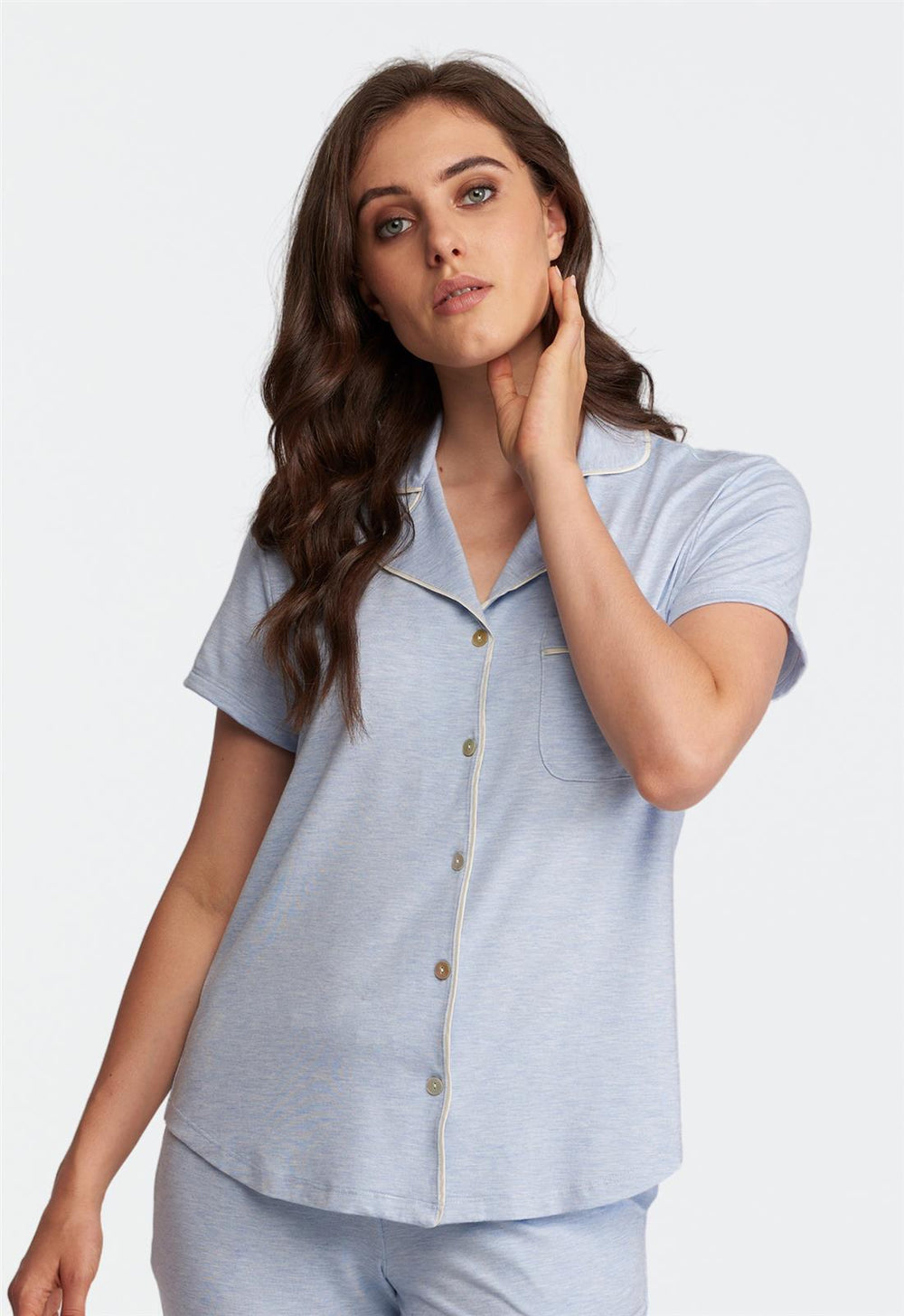 Donna Cap Sleeve Shirt - Lusome Sleep