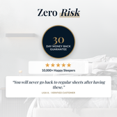 Zero risk: 30 day guarantee and over 10,000 sleepers