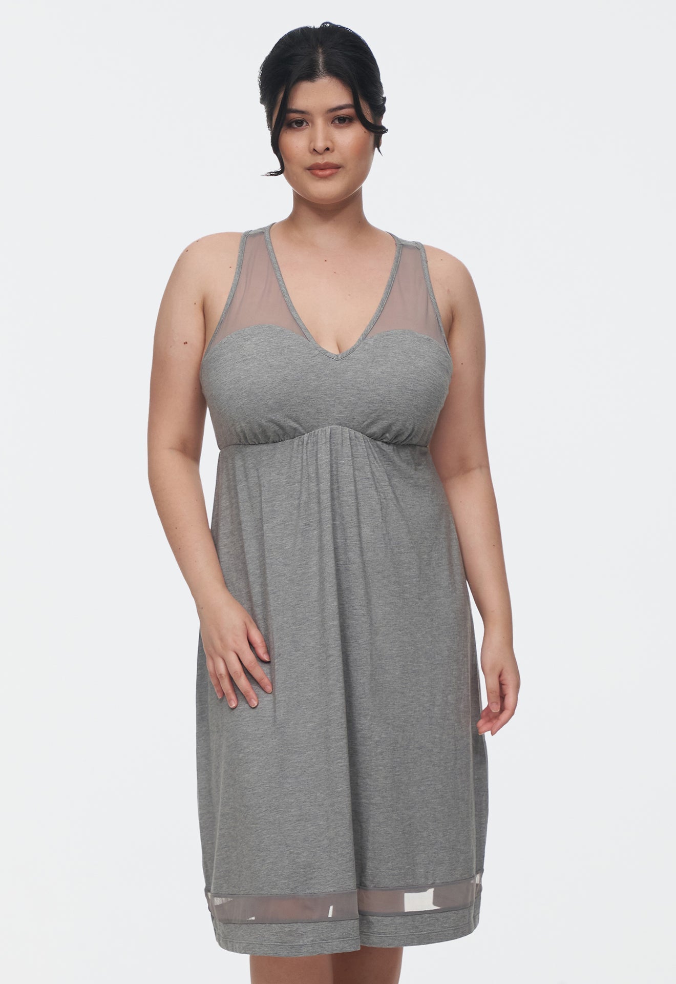 Erin Nightgown Extended Sizing - Lusomé Sleepwear