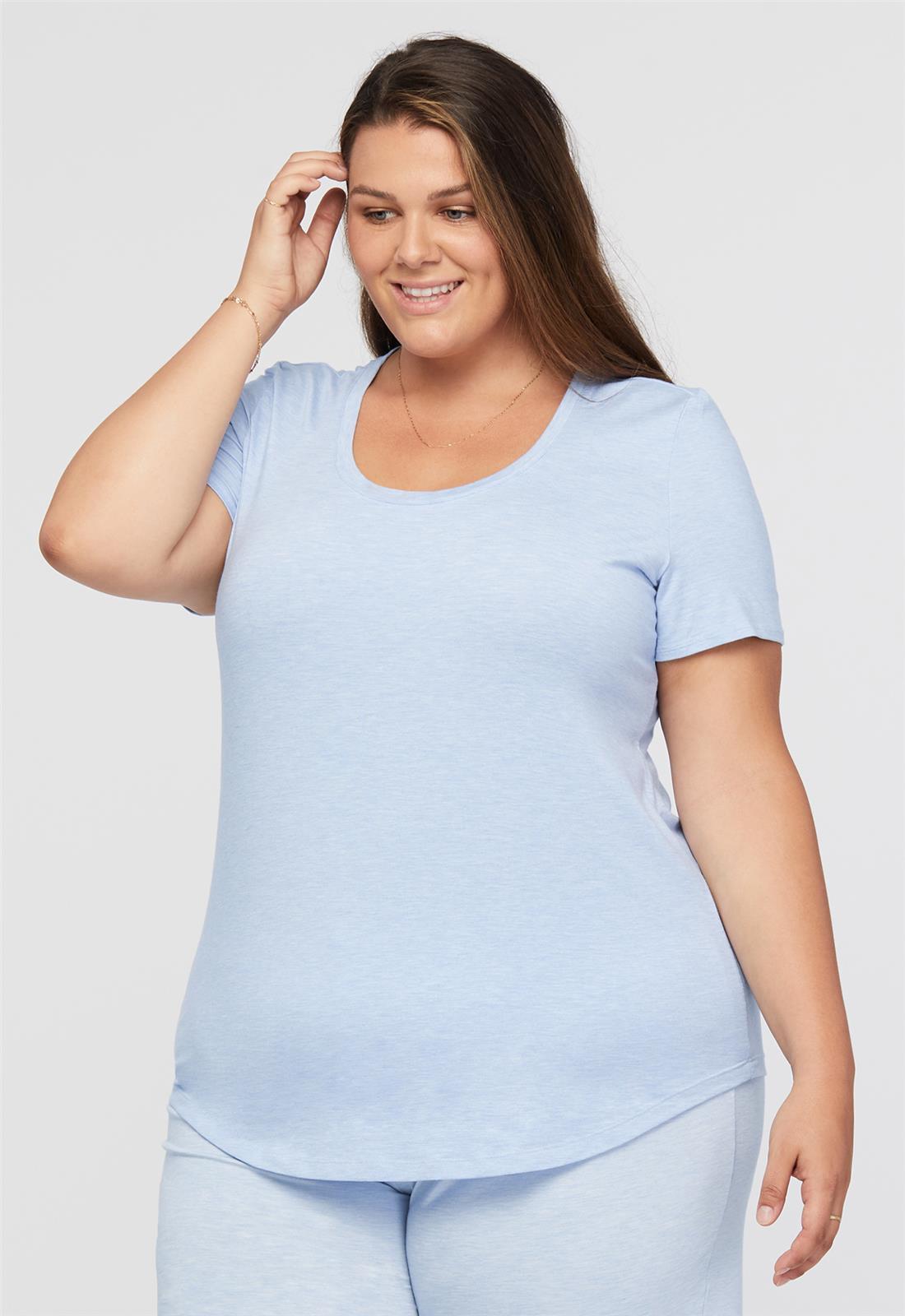 Sarah Tee Extended Sizing - Lusomé Sleepwear