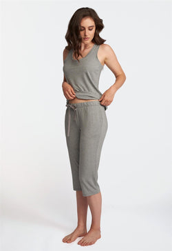 Serena Crop Pant - Lusomé Sleepwear